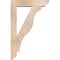 Ekena Millwork Funston Slat Smooth Bracket w/ Offset Brace, Douglas Fir, 5 1/2"W x 22"D x 34"H BKT0604X22X34FST06SDF - alternate 4